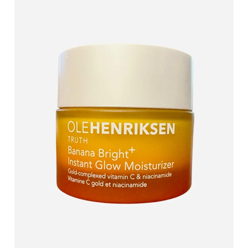 New OLEHENRIKSEN Banana Bright+ Instant Glow Moisturizer, unboxed